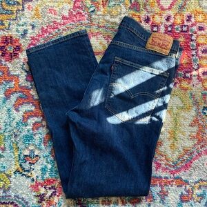 Levi’s 505 dark wash jeans. Size 36x32